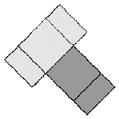 Zusammenstecken von zwei Papierw�mdem